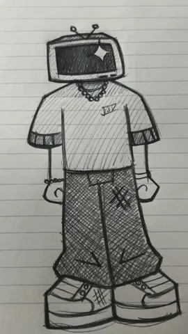 TV MAN IS BACK!(5 min drawing)#drawing #drawingidea 
