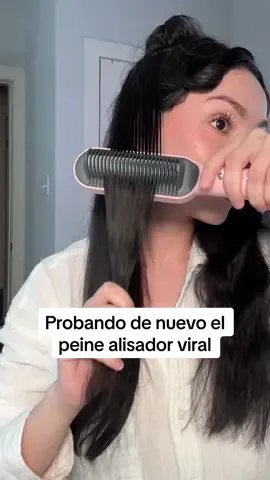 Replying to @Karina Quiroz Ruvalc Volvi a poner a prueba el peine alisador viral de @TYMO BEAUTY US #tymobeautyus #tymobeauty