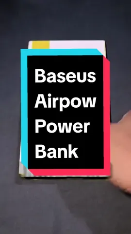 Baseus Airpow Fast Charge Power Bank 10000mAh / 20000mAh is now Available! Get one now! #baseus #baseuspowerbank #baseusairpowpowerbank #powerbank #gadget #tiktokshop #foryou #fypp #trending 
