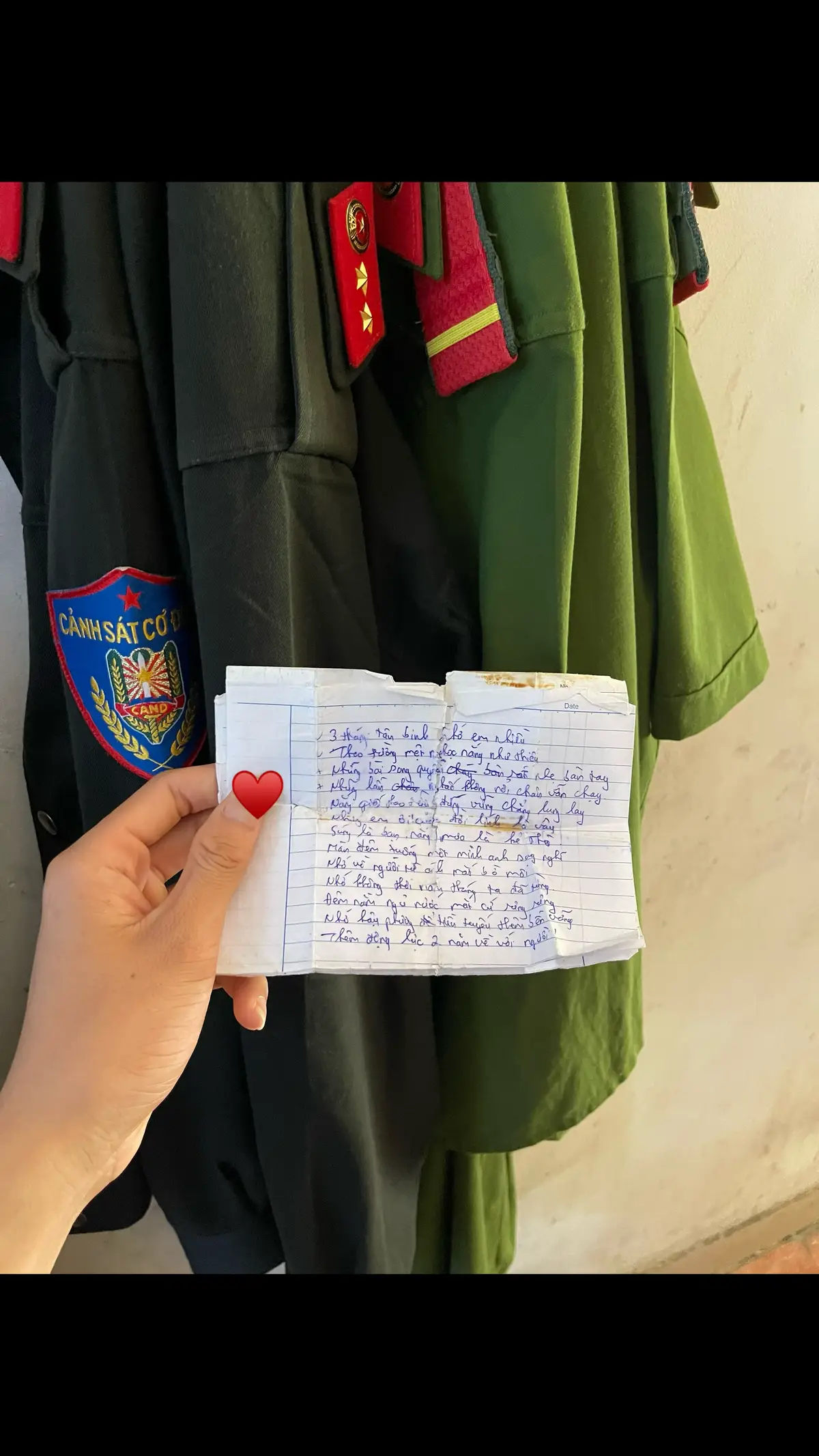 Vô tình đọc được bức thư của anh hậu phương bị ny bỏ khi chưa xong 3 tháng tân binh…cái cảnh đó chính tôi cũng đã từng trải qua.không thể nói nên lời nữa…chỉ biết cố gắng và cố gắng thôi.! #nvca#nvca2023#cscđ#xh 