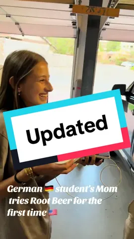 Germans trying root beer!  Fiona and her Mom—- check out the updated video!  #fionaandtodd #rootbeer #matzbeer #germany #usa #exchangestudent #funny #fy #texas @✝️Latisha✝️ @Eörnchen4.0 @Amanda Daniel 