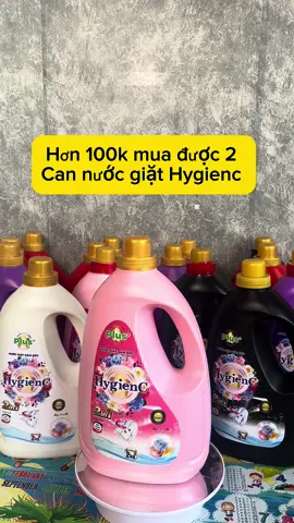2 can 4 lts nước giặt Hygienc hơn 100k#emkieutaphoa #xuhuong #viral #nuocgiat #nuocgiatdo #nuocgiatxa #hygiene #hygienc 