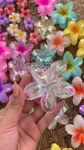 pang soft girl vibes na hair clam ba kamo? I got uuuuu!!✨💗☁️🌸🎀 #fyp #trend #hairclamp #flower #bloomcraftspgdn #hairclamp 
