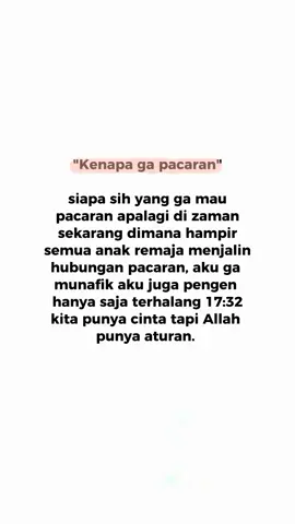 tetep Istiqomah buat ga pacaran yaa🥺 #istiqomahhijrah #quotesislamic #fyp 