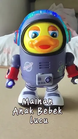 Mainan anak bebek lucu yang bisa mengeluarkan lagu dan menari bergerak ke kiri dan ke kanan disertai lampu kedap kedip yang menarik buat anak balita #mainananak #mainanviral #mainanedukasi #mainanbebek #fyp
