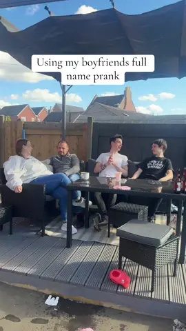 I think he actually was worried then 😂 #familychallenge #prank #fullname #comedycouple 