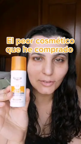 El peor cosmético que he comprado en mi vida. #cosmetics #sun #cosmeticos #sol #crema #parati #humor #rutina #skincare #cuidadodelapiel 