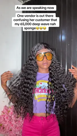 😂😂😂laughing in chinese  26” inches deepwave 65k 💯 human hair  #curlyhair #viral 