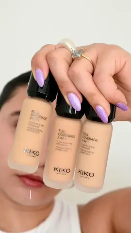 Swatching @KIKO Milano Full Coverage 2 in 1 Foundation & Concealer on this rainy Saturday! What shade should I be wearing?  #foundation #kikomilano #kikocosmetics #shadematching #foundationmakeup #editorialmua #makeupcreators #makeupcreator