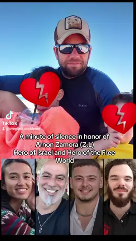 In honor of Arnon Zamora (Z.L.) Hero of Israel and Hero of the Free World 💔 #israel #hamasisis #istandwithisrael 
