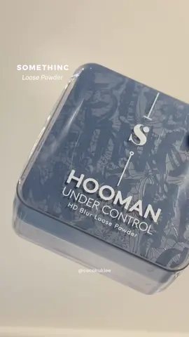 Loose powder somethinc ini bagus banget buat finishing your make up, hasilnya bikin make up jadi flawless✨  #loosepowder #hoomanundercontrol #loosepowdersomethinc #somethinc #makeup 