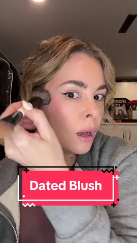 Lets ditch dated powder bronzer, blush and highlight techniques - the stripes. Lets do a modern glow vibe that does not enhance texture #dated #genx #1990s #bronzer #blush #blushhack #highlight #highlighter #makeupover40 #easymakeup #makeup101 #contour #makeup #makeupartist #fy #funnyvideos 