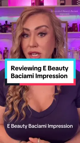 Reviewing @E Beauty Collection Night Out, inspried my Baciami. This is a beautiful petfume. 10/10 highly recommend! #foryoupage #perfume #perfumetiktok #perfumes #perfumetok #perfumetok #fyp #perfumecollection #perfumelover #fragrance #fypシ゚viral #perfumeviral #fragrancetiktok #perfumereview #fy #dupe 