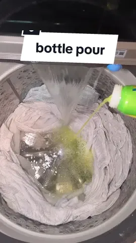 laundry softener pour, relaxing ASMR #CapCut #pretty #product #laundry #softner 