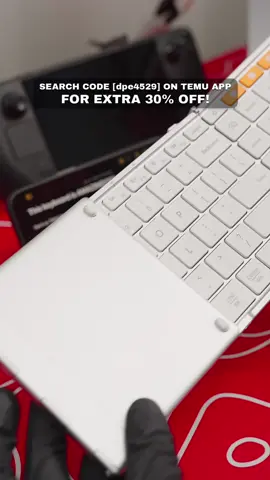 Foldable Mini Wireless Keyboard from Temu #Tech #temu #keyboard