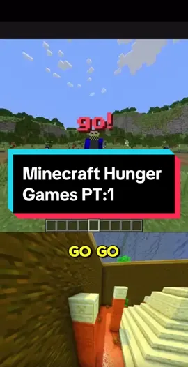Minecraft Hunger Games part 1 #minecraftmemes #story #viral #Minecraft #tiktok #foryou 