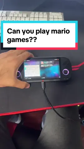 Replying to @ˣᵉⁿᵒᵐᵒʳᵖʰˢᵃⁿᵍʰᵉⁱˡⁱ🇵🇷 #mario #gaming #retrogaming #device 