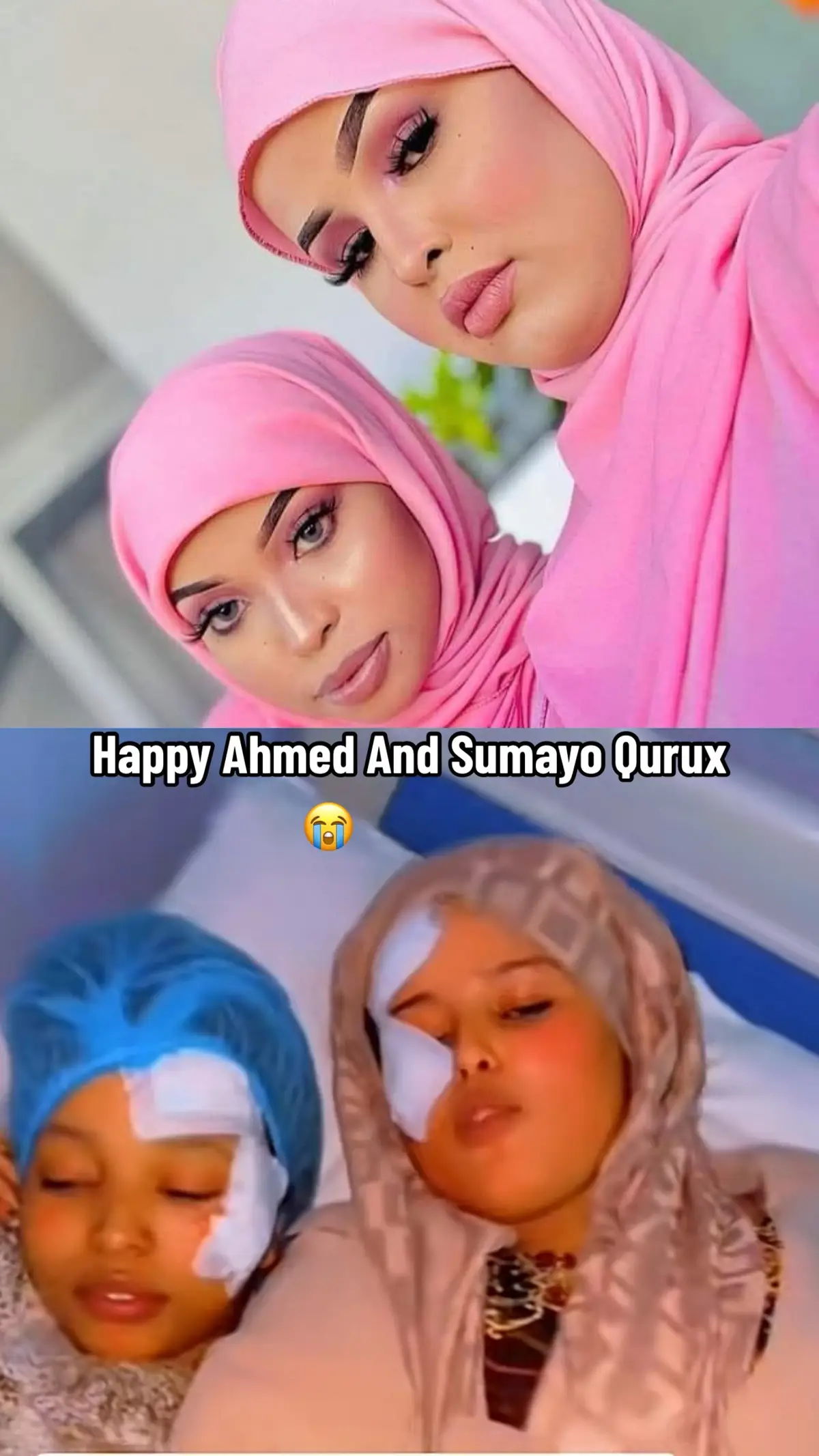 Sumayo 😭#happyahmedhilwa #sumayoqurux #Happy#sumayo#saxibtinimo❤️ #saxiibtinimo👯‍♀️ #wllnimo💞🔐 #sxp #walaalnimo #sxpyaal 