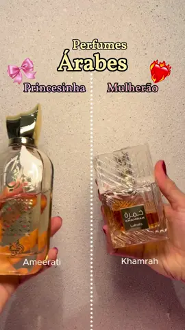 Quem é você? Princesinha ou mulherão? 🤭🤭🤭😍👇🏻 Os perfumes árabes são conhecidos pela sua potência e fixação duradoura, deixando uma marca inesquecível. Já salva essa dica para te ajudar na hora de escolher o perfume ideal para qualquer ocasião. 🤤 Lembrando que temos versões fracionadas de todos os perfumes do vídeo disponíveis em nosso site. Link na bio do perfil ♥️ #perfumearabe #perfume #perfumeimportado #decants #decantdeperfume #princesinha #mulherao 