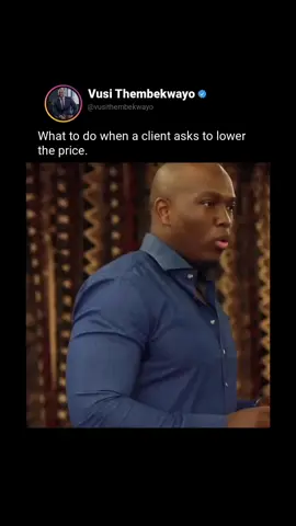 In sales and entrepreneurship, it's essential to master the delicate art of negotiation without compromising your worth. When a customer asks you to lower your price, never respond with a straightforward 
