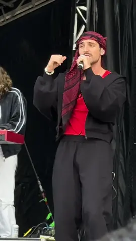 the 🍉🇵🇸 rep today @govballnyc @Saint Levant #saintlevant #govball #foryoupage #foryou 