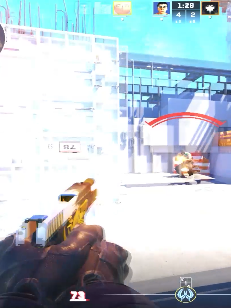 When left handed hits #cs2clips #counterstrike2 #p250