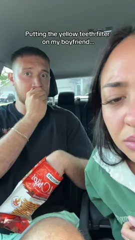 He didn’t know what to think 😂 #fyp #couplescomedy #couplescontent #boyfriendreaction #relationships #calebnandrea 