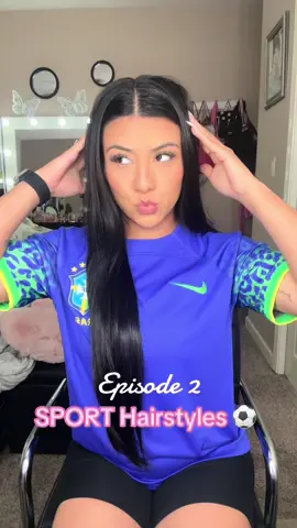 Yall like my jersey? 🙄#parati #hairstyles #viral #fypシ゚viral #tutorial #Soccer 