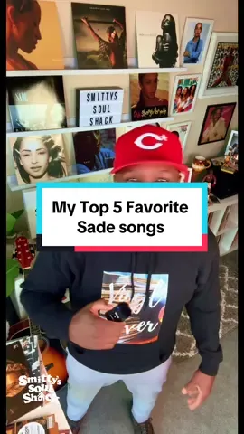 Sade’s music is like therapy for the soul! Hapoy or sad, Sade has always been there.  These are my top 5 favorite Sade songs.  #vinylrecords #vinylrecordcollection #sade #rnbvibes 