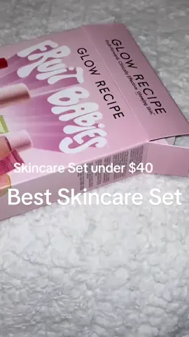 Skincare set recommendation 🫧✨ leaves skin glowing & dewy 🙂‍↔️ #skincaretips #skincare #skincareroutine #skincareproducts #creatorsearchinsights #glowrecipe 