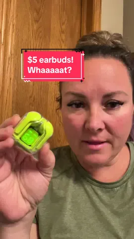 Great little earbud set for only $5! Get them now! #monkeywrenchadventures #earbuds #earbudswireless #cheapearbuds 