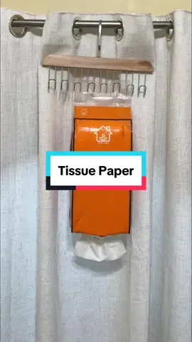 BUY 1 TAKE 1 Tree Care Orange Wall-Mounted Toilet Tissue Paper Large Size Facial Tissue
