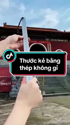 Thước kẻ bằng thép không gỉ dày 5mm #thuocke #thuockeday5mm #thuocdo #thuockimloai 