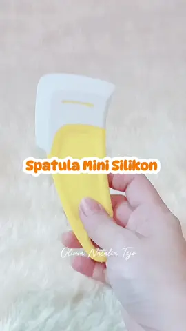 Spatula kuning spatula Mini Silikon 
