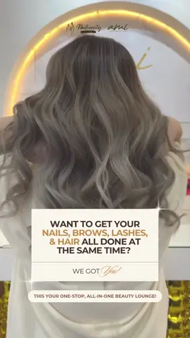 𝗪𝗮𝗻𝘁 𝘁𝗼 𝗴𝗲𝘁 𝘆𝗼𝘂𝗿 𝗻𝗮𝗶𝗹𝘀, 𝗹𝗮𝘀𝗵𝗲𝘀, 𝗯𝗿𝗼𝘄𝘀, 𝗮𝗻𝗱 𝗵𝗮𝗶𝗿 𝗮𝗹𝗹 𝗱𝗼𝗻𝗲 𝗮𝘁 𝘁𝗵𝗲 𝘀𝗮𝗺𝗲 𝘁𝗶𝗺𝗲? From hair to toe, we've got you covered at ami Hair and Beauty Salon and @Nailcessity Nail Spa—your one-stop, all-in-one beauty lounge in Pampanga! 💅🏻👁👱🏻‍♀️ We take pride in creating a luxurious beauty haven where our services are meticulously designed to offer you an exquisite pampering experience at an affordable price. Discover the epitome of pampering here—your next beauty date idea, all in one place! 🤍🌟 Due to popular demand, we extended our Ultimate Beauty Packages suited for your every glam need! We got it all in our one-stop beauty lounge!  Visit us at Ground Floor, Sapphire Corporate Center, San Agustin, City of San Fernando, Pampanga! Message us or call via (0916) 638 4083 to book an appointment!  #fyp #fypdongggggggg #hair #balayage #hairtok #hairtransformation #haircolor #haircut #salon #pampanga #whereinpampanga #amihairbeauty #beauty #lorealparis #nailcessity #amihairandbeautysalon #BeautyTok #softgel #lashextensions #nailcessitynailspa #nails #nailsalon  #nailsalonpampanga #nailspa #nailspapampanga #nailextensions #nailextensionspampanga #eyelashextensions #eyelashextensionspampanga #eyelashtint #eyelashtintpampanga #pampanga #whereinpampanga #softgel #biab