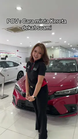 Bila Husband dah bagi greenlight beli kereta then cari bella kay #honda #fyp #trendingtiktok 