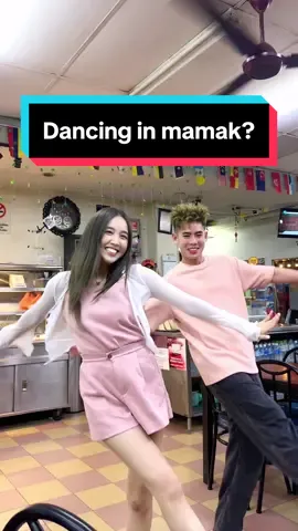 Who is this random person asking me to dance with him at a mamak ? 👀 #danceinpublic #kpopdance #streetinterview #danceinpublicchallenge #tiktokmalaysia #dancechallenge 