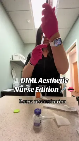 My double nurse life !!!! #nurse #aestheticnurse #medspa #diml #botox #dysport 
