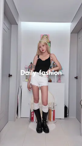 오후엔 덥고 저녁엔 쌀쌀한 날씨 코디 👚 #OOTD 