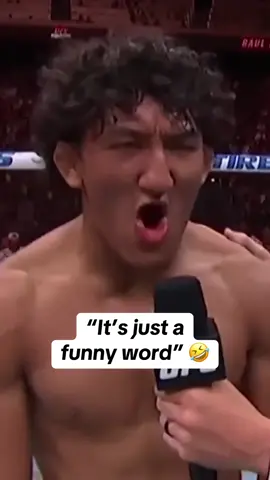 Raul Rosas Jr explained his viral post fight speech last weekend 😭 #UFC #mma 