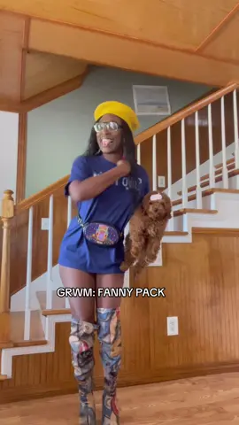 Yall still wetung fanny packs? #grwm #fannypack #fashion #fypsounds #fypsound #foryou 