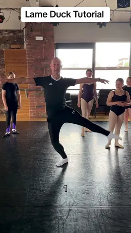 Why is it called a Lame Duck? 😂 answers on a postcard please 🤣 I love a lame duck, not only a wonderfully flamboyant Posé turn but also a great preparation for a double tour!  Here are my 3 top tips for performing the perfect lame duck 1. Use a full a la seconde position on a Fondu as the best form of preparation  2. Replace under the body for better balance, don’t allow that working leg to wander away from under your hips. 3. TURNOUT! I know it’s a bit obvious but parallel prep equals poor muscle function and lack of balance and consistency. Simple tips I know but if you get this right you’ll be knocking doubles out of the park before you know it! @Project Resurgence  Athletic = Artist #ballet #dance #dancetutorial #dancers #foryou #tiktokdance 