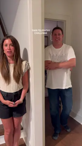 Our mom really wanted to be unique with this one🤣💕✨#twinchallenge #twintelepathy #Siblings #brothersister #MomsofTikTok #motherhood 