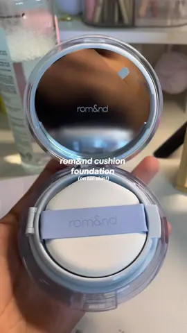 its very lightweight! #fyp #foryou #parati #koreanbeauty #kbeauty #cushionfoundation #romnd @Rom&nd US 