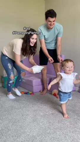 #ad New @Pampersus Swaddlers 360 diapers make changes so easy for our family! Get your free 2-count sample & $4 offer on Pampers Swaddlers 360 to try them! #PampersPartner #Pampers