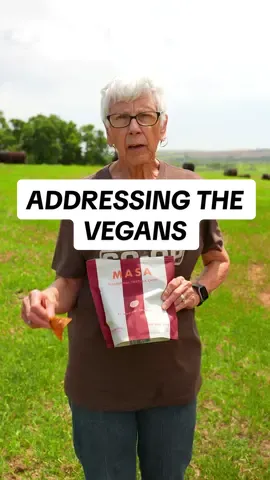 Dear Vegans…🤷🏼‍♀️ #animallover #granny #savage 
