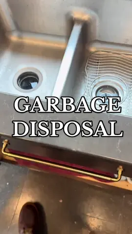 garbage disposal 🤦‍♂️ #plumbing #fyp #oateyambassador 