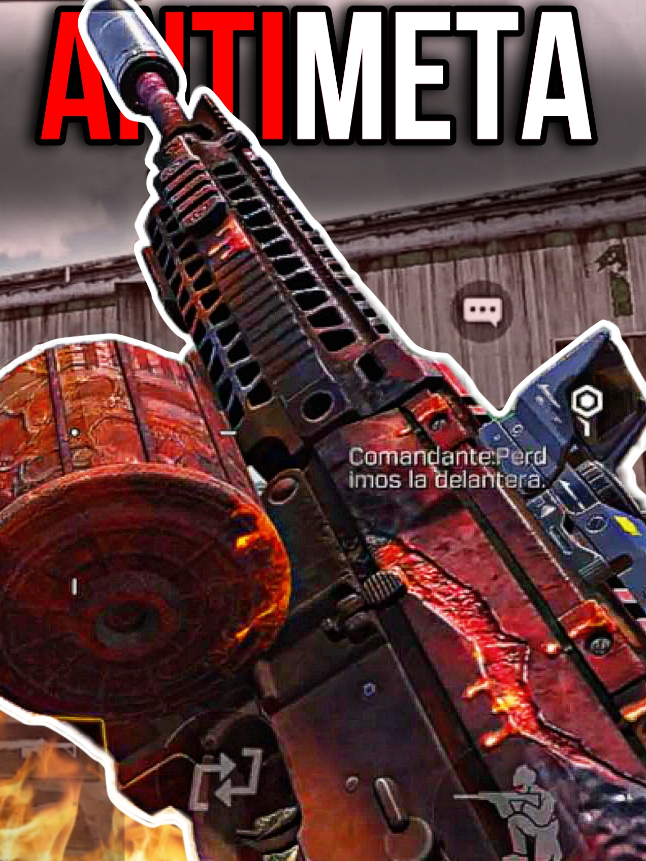 la m4lmg esta poderosa #armasmetacodmobile #codm #m4lmg