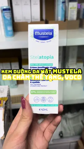 Kem dưỡng da mặt Mustela cho da chàm thể tạng, viêm da cơ địa #tinhtebeauty #mustela #stelatopia #kemduongdamat #dachamthetang #viemdacodia 