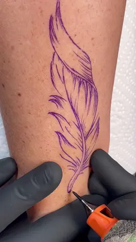 Feather tattoo